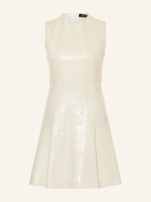 Sly 010 Sukienka Yvonne Z Lnem I Cekinami beige