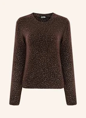 Sly 010 Sweter Z Kaszmiru Manta braun