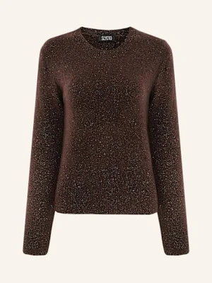 Sly 010 Sweter Z Kaszmiru Manta braun