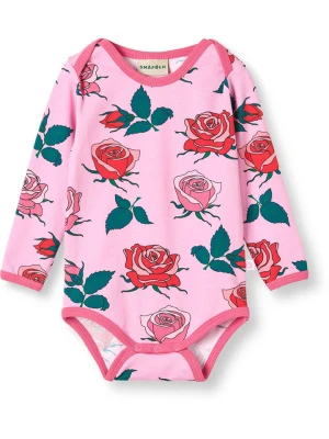 Småfolk Body w kolorze jasnoróżowym rozmiar: 56