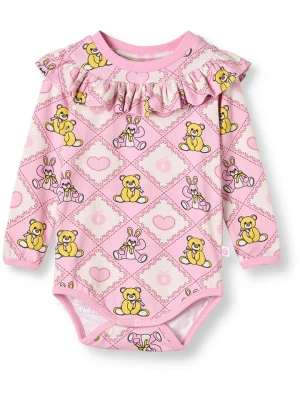 Småfolk Body w kolorze jasnoróżowym rozmiar: 62