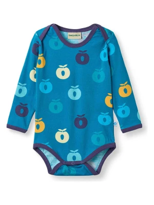 Småfolk Body w kolorze niebieskim rozmiar: 68