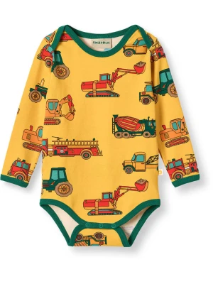 Småfolk Body w kolorze żółto-zielonym rozmiar: 74