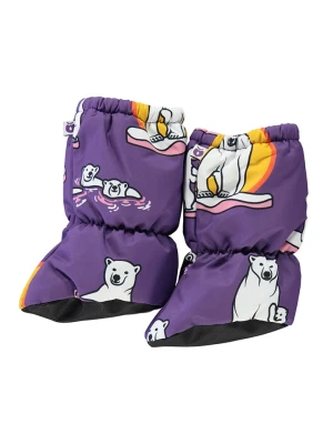 Småfolk Buty zimowe w kolorze fioletowym do raczkowania rozmiar: 86/92
