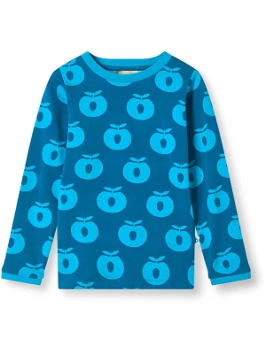 Småfolk Koszulka "Elstar" w kolorze niebieskim rozmiar: 122/128