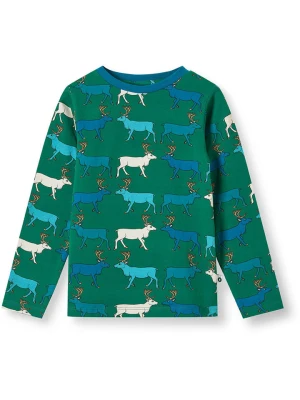 Småfolk Koszulka "Gala" w kolorze zielonym rozmiar: 86/92