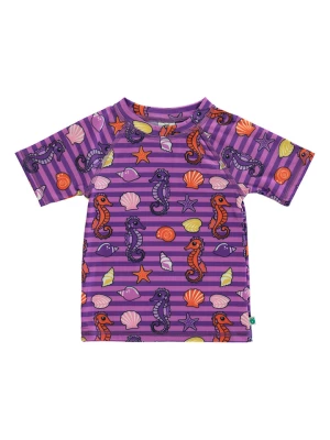 Småfolk Koszulka kąpielowa w kolorze fioletowym ze wzorem rozmiar: 134/140