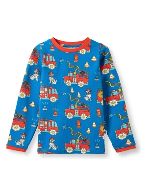 Småfolk Koszulka w kolorze niebieskim rozmiar: 110/116