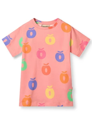 Småfolk Koszulka w kolorze pomarańczowym ze wzorem rozmiar: 104/110