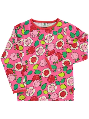 Småfolk Koszulka w kolorze różowym rozmiar: 146/152