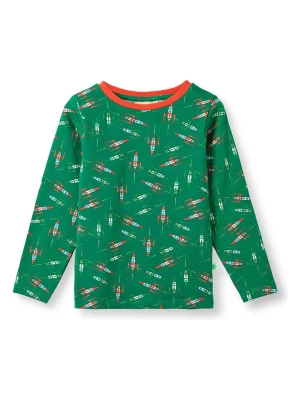 Småfolk Koszulka w kolorze zielonym rozmiar: 98/104