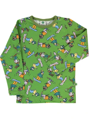 Småfolk Koszulka w kolorze zielonym rozmiar: 122/128