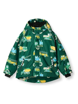 Småfolk Kurtka narciarska w kolorze zielonym rozmiar: 122/128