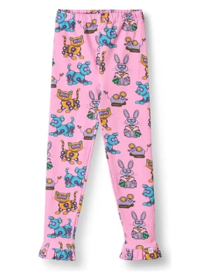 Småfolk Legginsy w kolorze jasnoróżowym rozmiar: 122/128