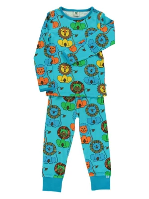 Småfolk Piżama w kolorze błękitnym ze wzorem rozmiar: 92/98