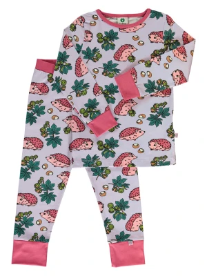 Småfolk Piżama w kolorze fioletowym ze wzorem rozmiar: 104/110