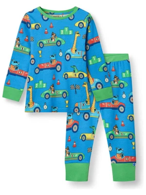 Småfolk Piżama w kolorze niebieskim ze wzorem rozmiar: 122/128