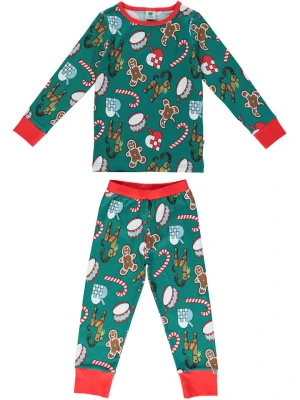 Småfolk Piżama w kolorze zielono-czerwonym rozmiar: 104/110