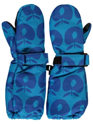 Småfolk Rękawiczki "Apple" w kolorze niebieskim rozmiar: XS