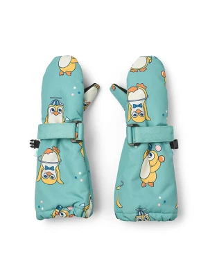 Småfolk Rękawiczki w kolorze turkusowym rozmiar: 11 cm