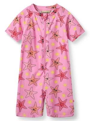 Småfolk Strój kąpielowy w kolorze różowym rozmiar: 122/128