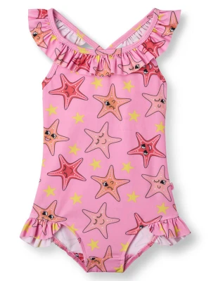 Småfolk Strój kąpielowy w kolorze różowym rozmiar: 122/128