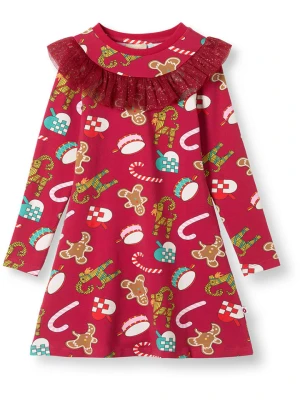 Småfolk Sukienka "Pinova" w kolorze czerwonym rozmiar: 92/98