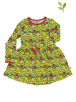 Småfolk Sukienka "Strawberry" w kolorze żółtym rozmiar: 92/98