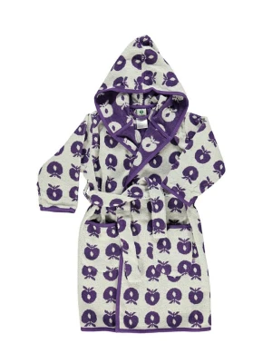 Småfolk Szlafrok w kolorze fioletowo-białym rozmiar: 122/128