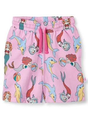Småfolk Szorty w kolorze jasnoróżowym ze wzorem rozmiar: 122/128