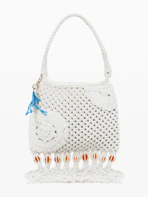Small crochet shopping bag Desigual