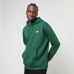 New Balance Small Logo Brushed Hoodie mężczyźni Bluzy zielony rozmiar Odzież