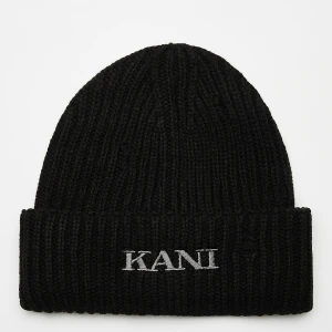 Karl Kani Small Retro Embro DamageBeanie uniseks Czapki beanie czarny rozmiar Akcesoria