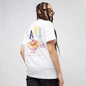 Karl Kani Small Signature Ice Cream Tee kobiety T-Shirty i Polo biały rozmiar Odzież