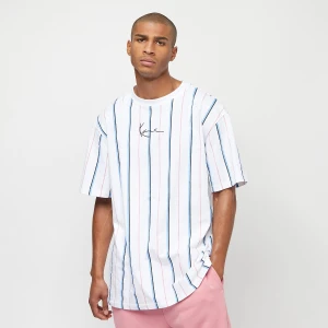 Karl Kani Small Signature Pinstripe Tee mężczyźni T-Shirty i Polo wielokolorowy rozmiar Odzież