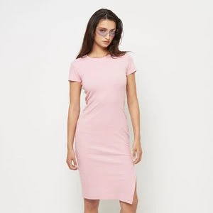 Small Signature Rib Short Sleeve Dress, markiKarl Kani, Sukienki i spódnice, w kolorze różowy, rozmiar: