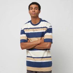Karl Kani Small Signature Stripe Tee mężczyźni T-Shirty i Polo niebieski rozmiar Odzież