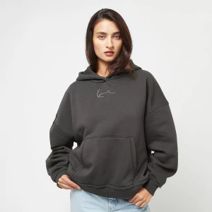 Karl Kani Small Signature Washed Os Hoodie black kobiety Bluzy szary rozmiar Odzież