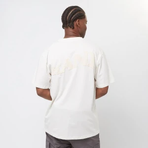 Karl Kani Small Signature Wavy Backprint Tee mężczyźni T-Shirty i Polo brązowy rozmiar Odzież