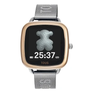 Smartwatch D-Connect Z Bransoletą Z Różowej Stali Iprg - Tous