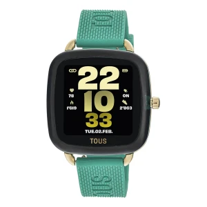 Smartwatch D-Connect Z Czarnym Silikonowym Paskiem - Tous