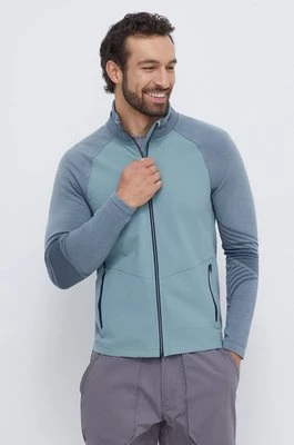 Smartwool bluza sportowa Intraknit Active kolor szary gładka