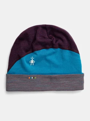 Smartwool czapka Thermal Merino kolor fioletowy wełniana