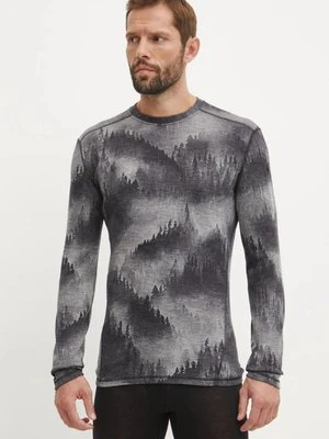 Smartwool longsleeve funkcyjny Classic Thermal Merino kolor szary