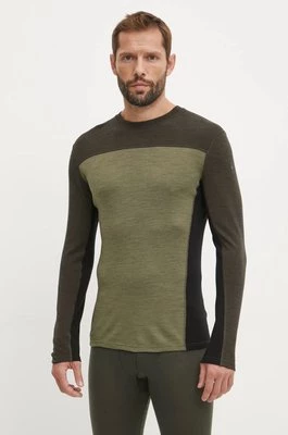 Smartwool longsleeve funkcyjny kolor zielony SW002570