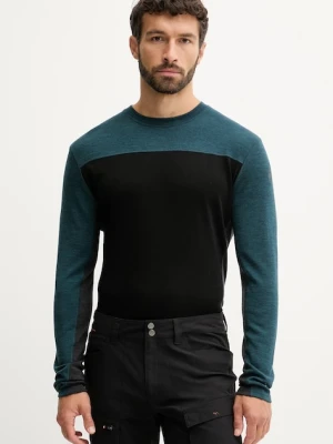 Smartwool longsleeve funkcyjny kolor zielony SW002570