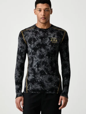 Smartwool longsleeve funkcyjny męski z wełny merino czarny