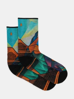 Smartwool skarpetki Hike Mountain Prism Print SW002688