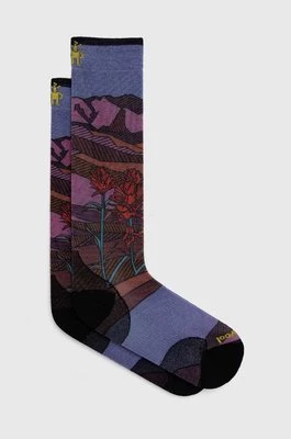 Smartwool skarpety narciarskie Ski Zero Cushion Floral Field Print OTC