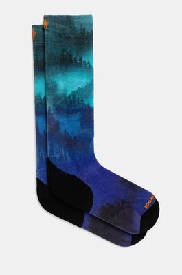 Smartwool skarpety narciarskie Targeted Cushion Compression Print SW002483